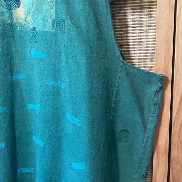 Vintage 1989 Blue Fish tunic and T-shirt dress - Picture 4 of 16